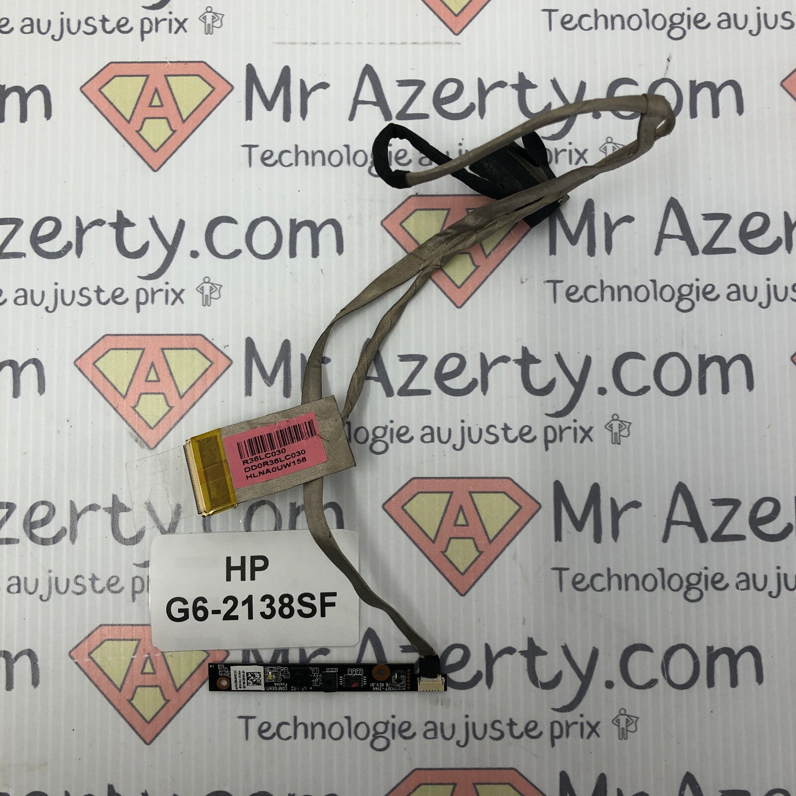 Nappe / connecteur écran + webcam - HP G6-2138SF