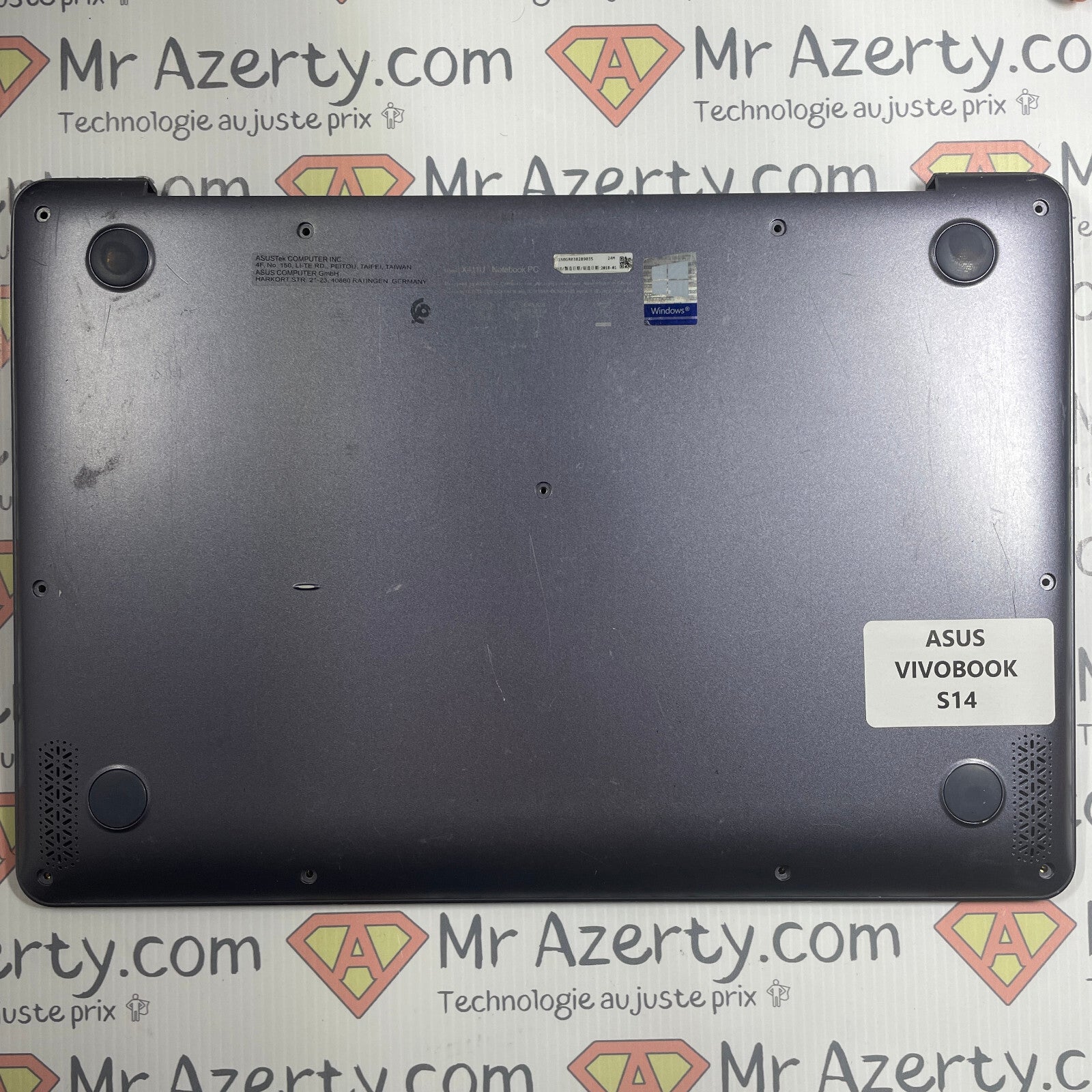 Plasturgie Basse complète + clavier azerty - Asus Vivobook S14