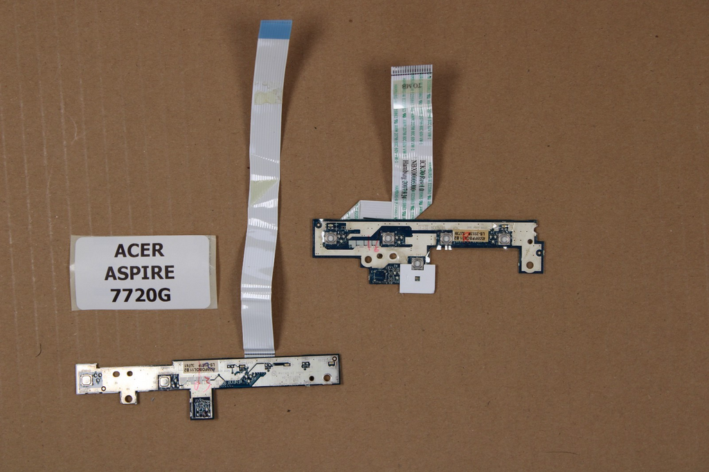 Cartes boutons - Acer Aspire 7720G