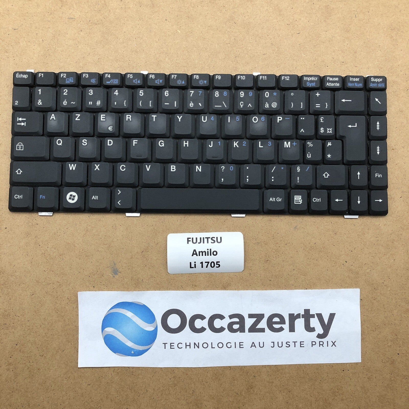 Clavier azerty - Fujitsu Amilo Li 1705