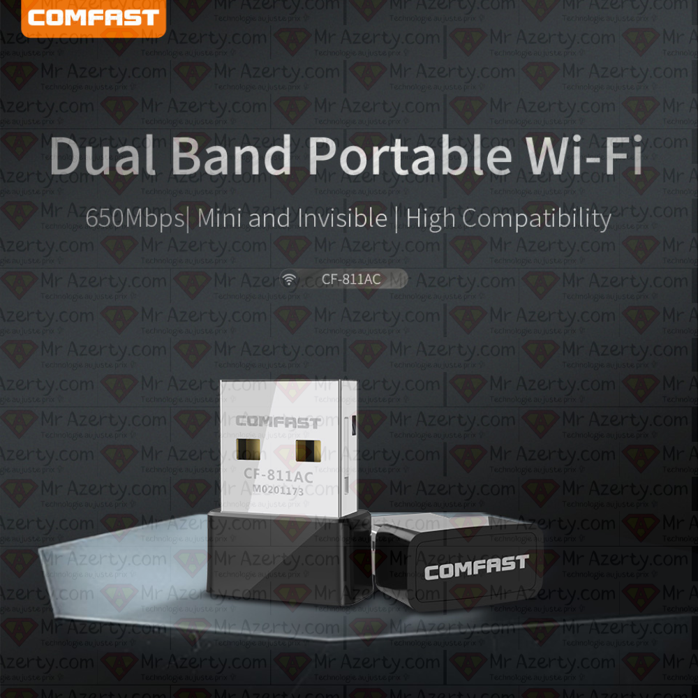 Comfast clé wifi USB double bande 650 GHz - Produit Neuf