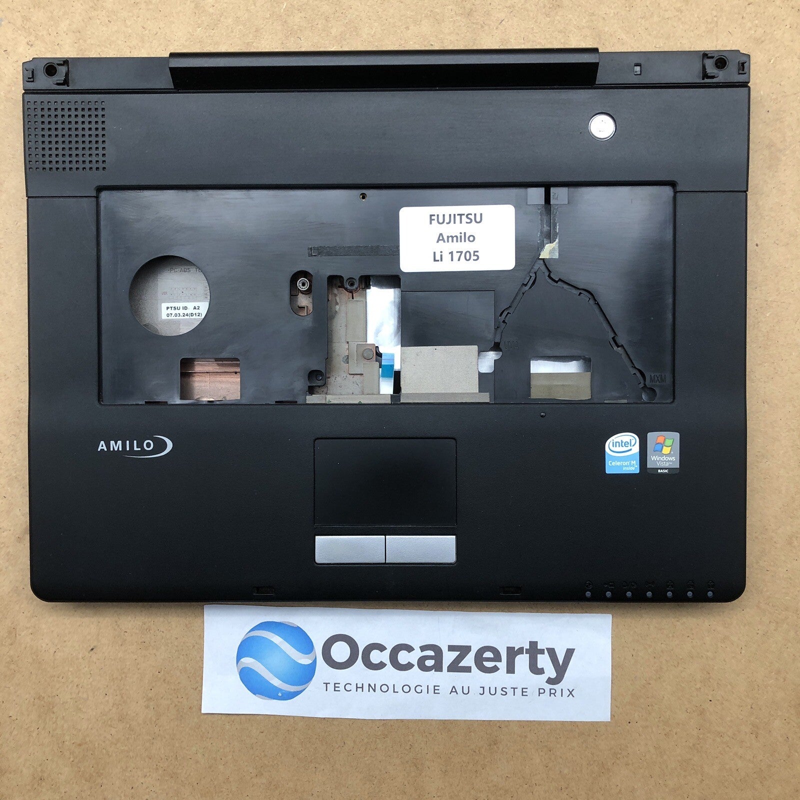Plasturgie basse complète - Fujitsu Amilo Li 1705