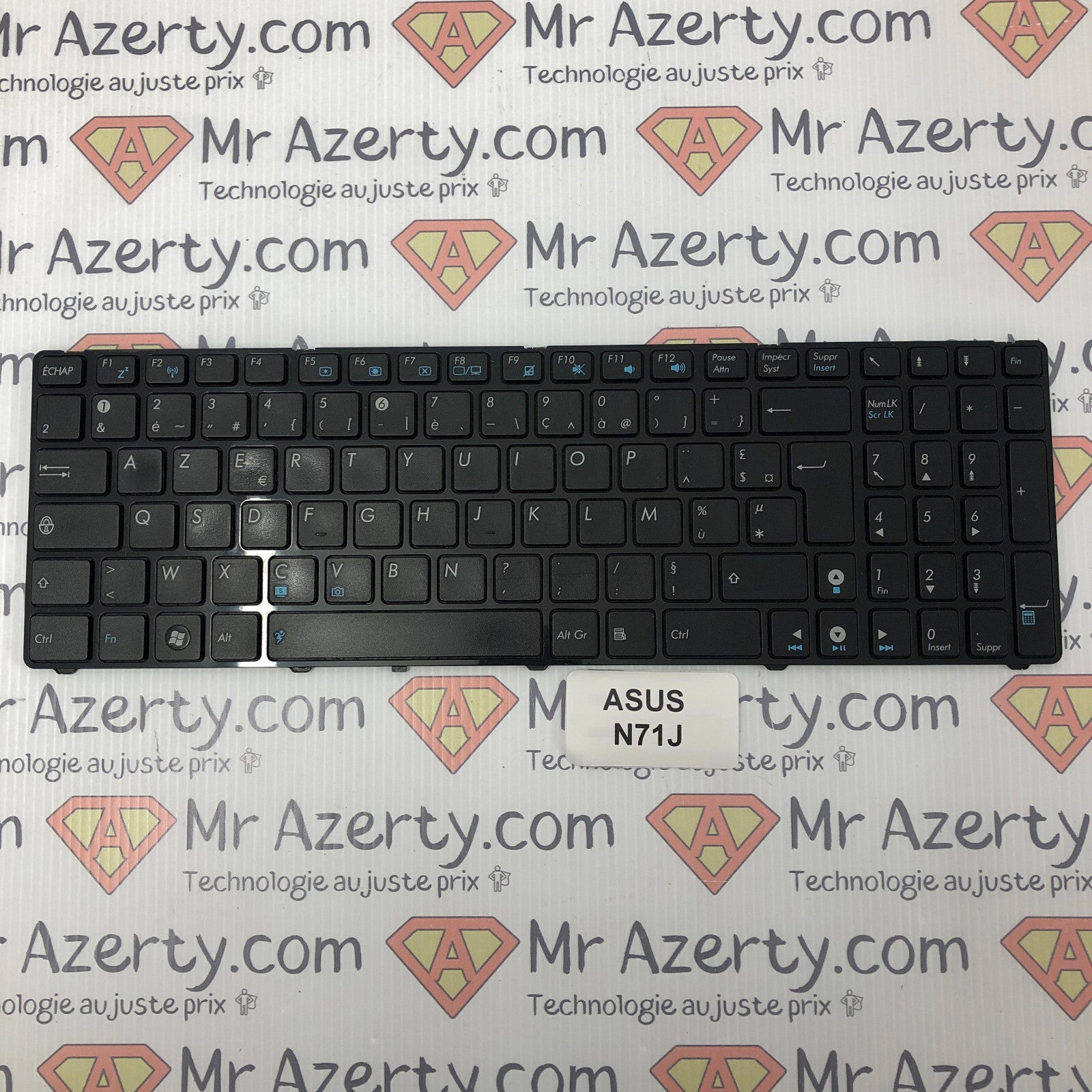 Clavier azerty - Asus N71J
