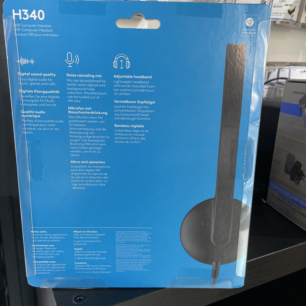 Casque Logitech H340 USB - NEUF