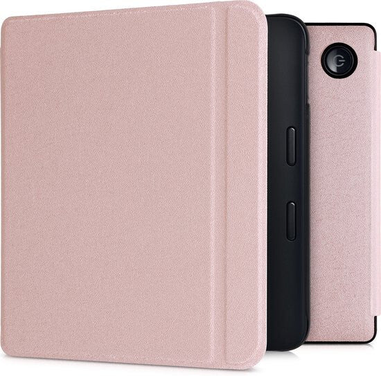 Etui de protection pour liseuse Kobo Libra H20 - or rose - NEUF