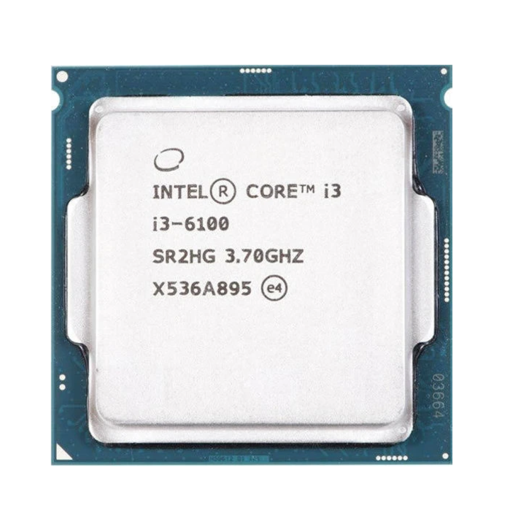 CPU intel Core i3-6100 | 3.7 GHz | Socket LGA1151 | Processeur Desktop PC