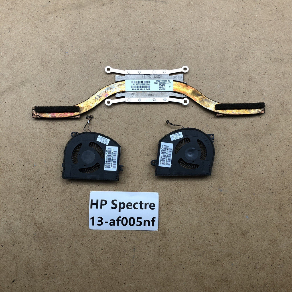 Ventilateurs + dissipateur - HP Spectre 13-af005nf