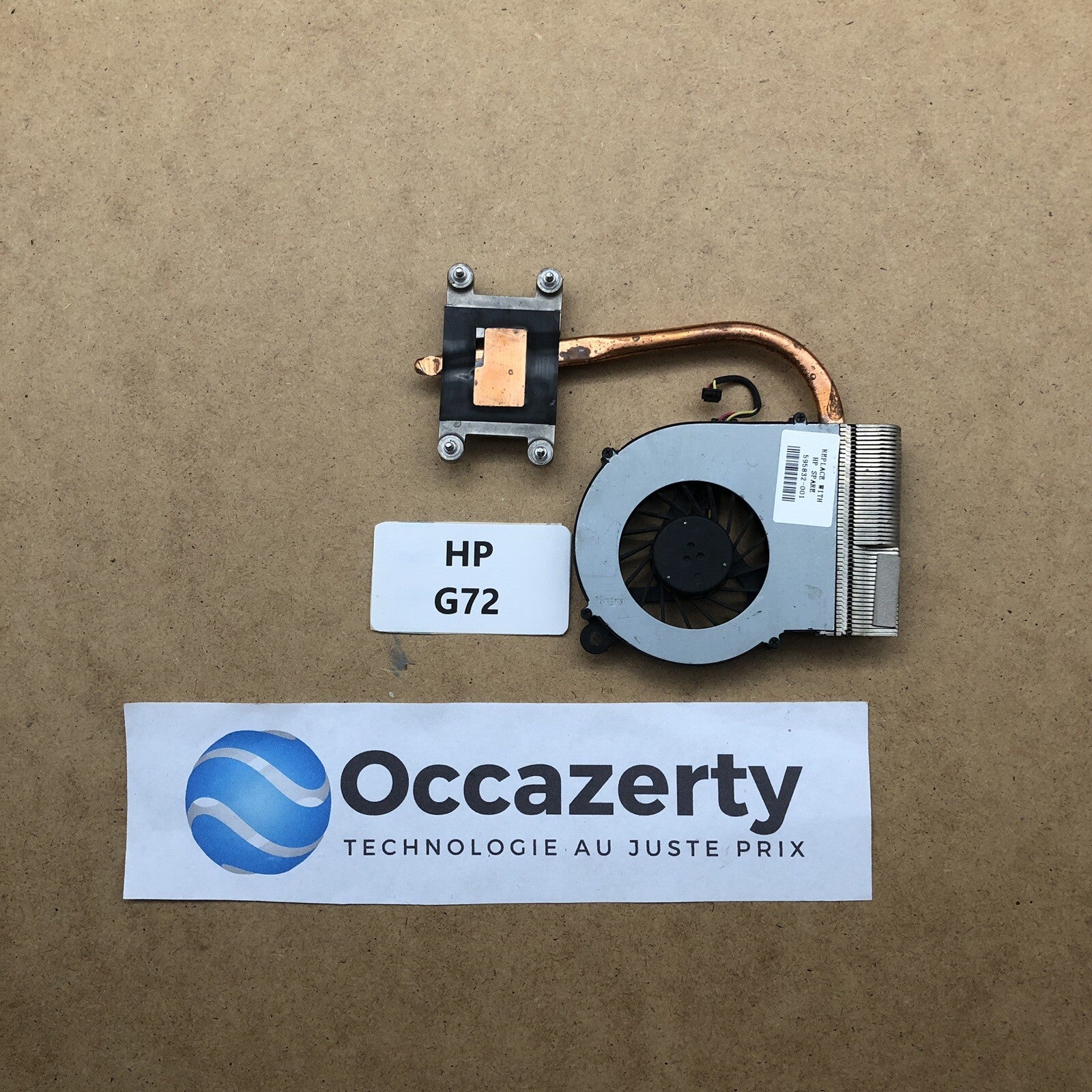 Dissipateur + ventilateur - HP G72