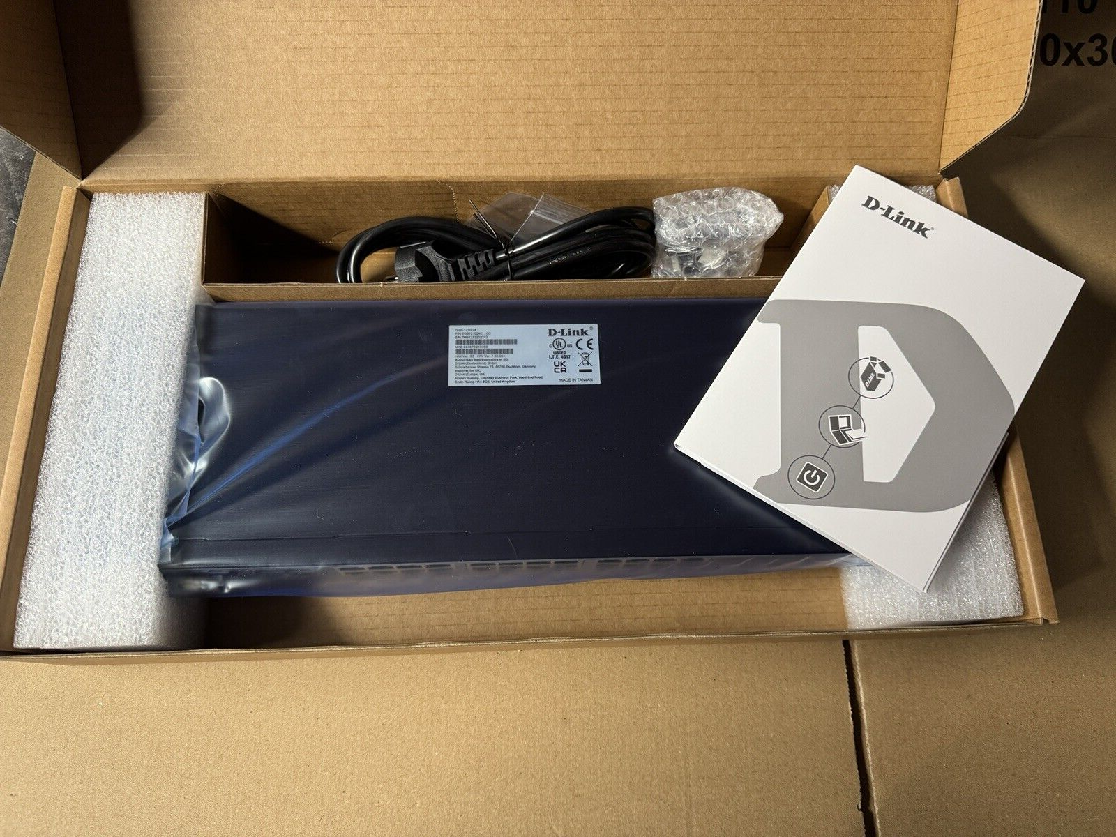 D-Link DGS-1210-24/E Switch Smart Web Manageable 24 Ports Gigabit 10/100/1000mbp