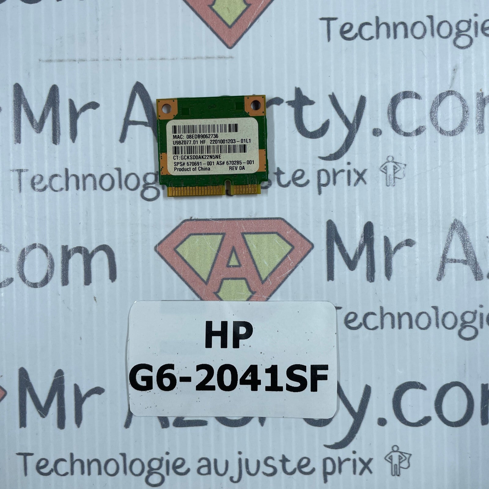 Carte wifi - HP G6-2041SF