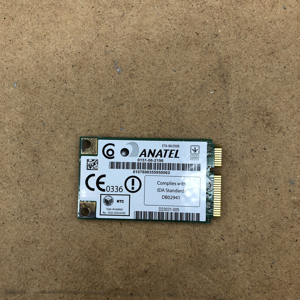 Lot de cartes wifi/media - Dell Latitude  D630