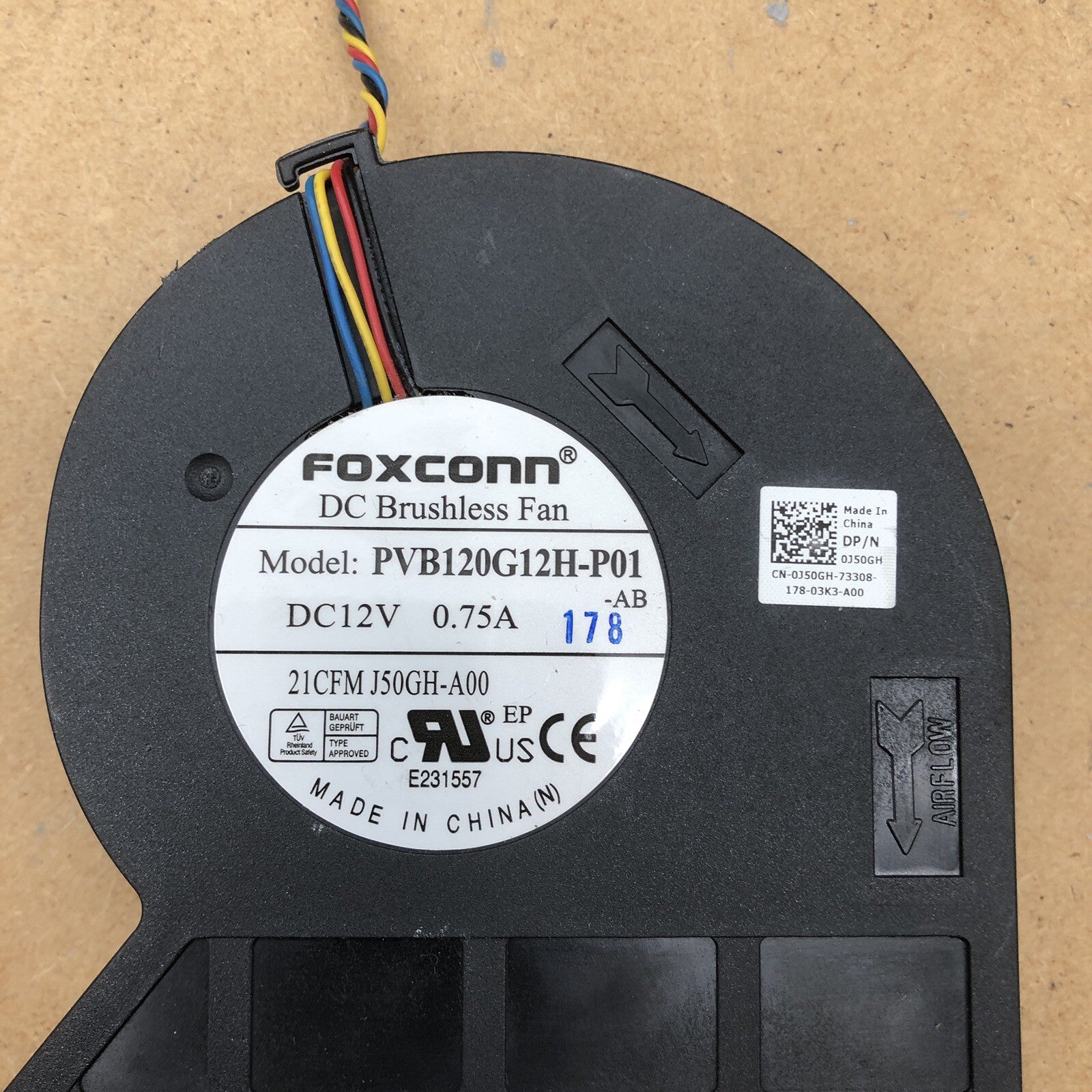 Ventilateur FOXCONN - PVB120G12H-P01