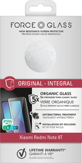 Verre Trempé Organique pour Xiaomi Redmi Note 9T Garantie à vie - Force Glass
