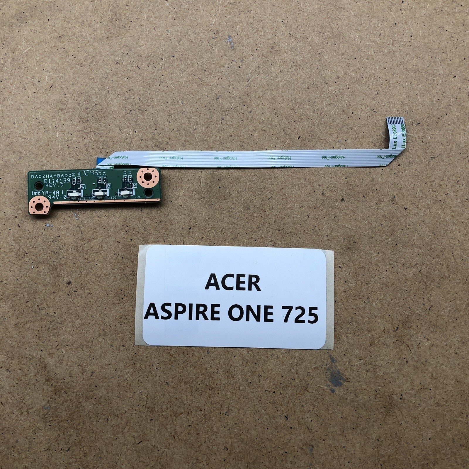 Carte LED - Acer Aspire One 725