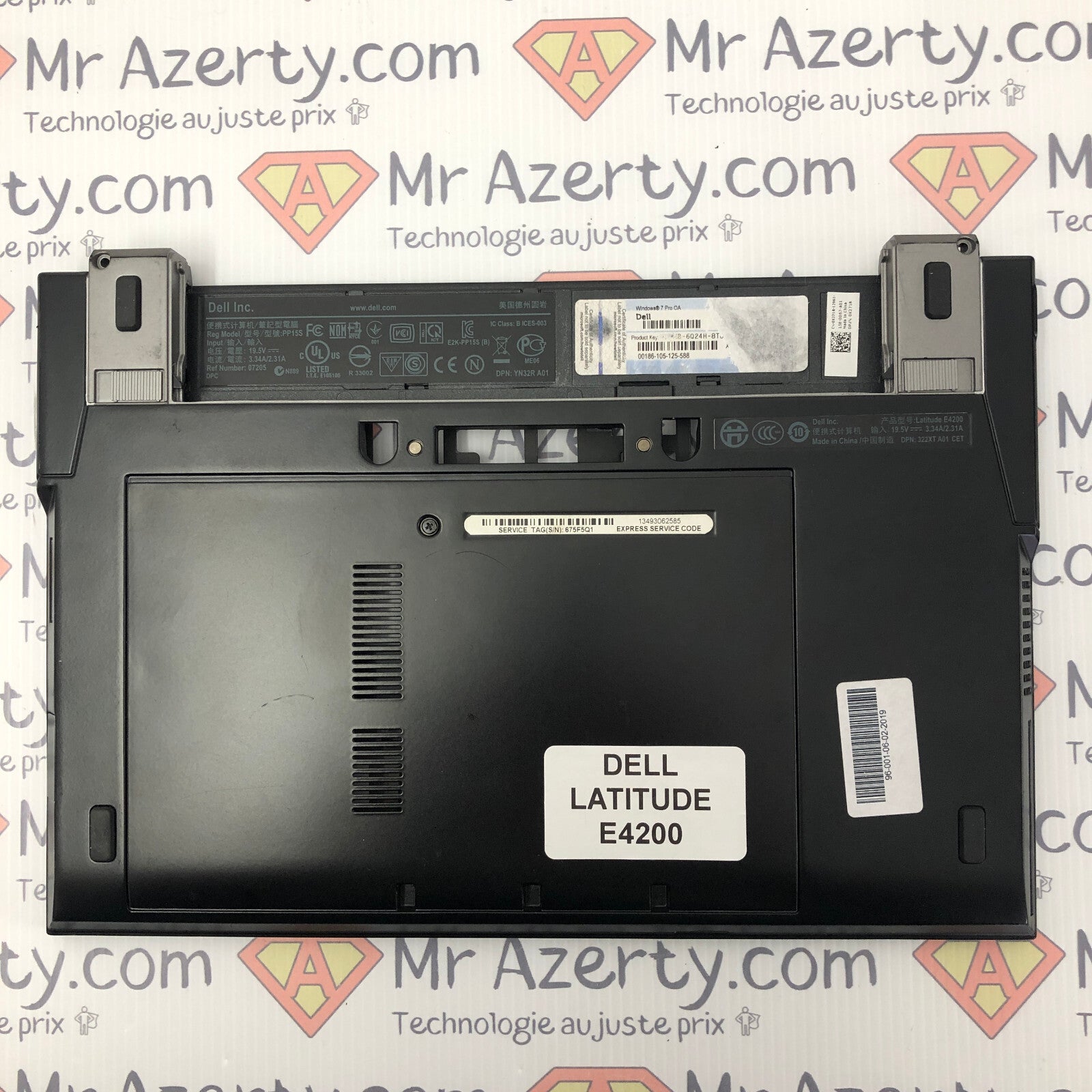Plasturgie Basse complète - Dell Latitude E4200