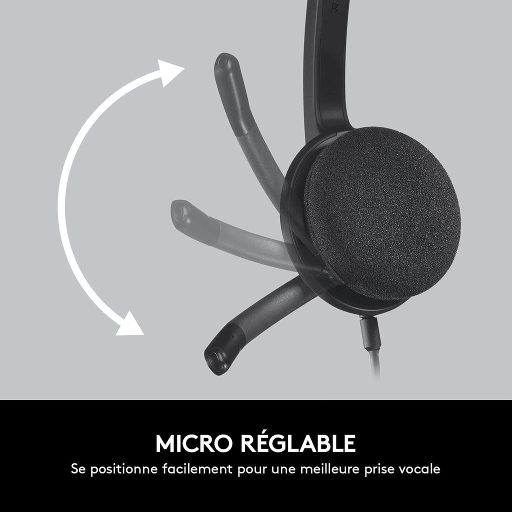 Casque Logitech H340 USB - NEUF