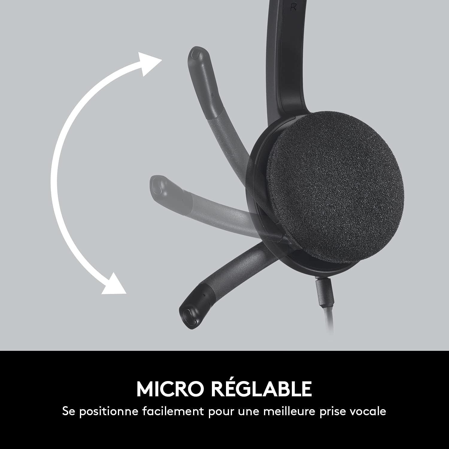 Casque Logitech H340 USB - NEUF