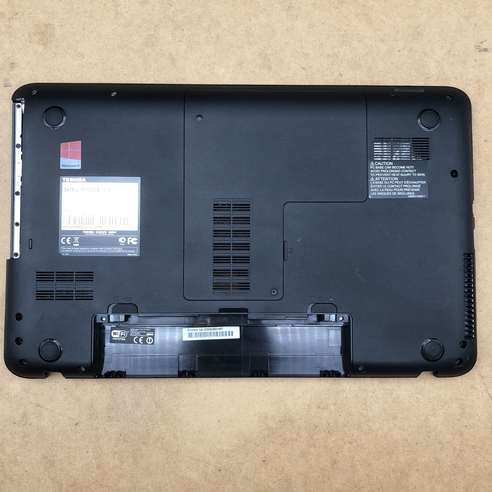 Plasturgie - Toshiba Satellite C850D-11C