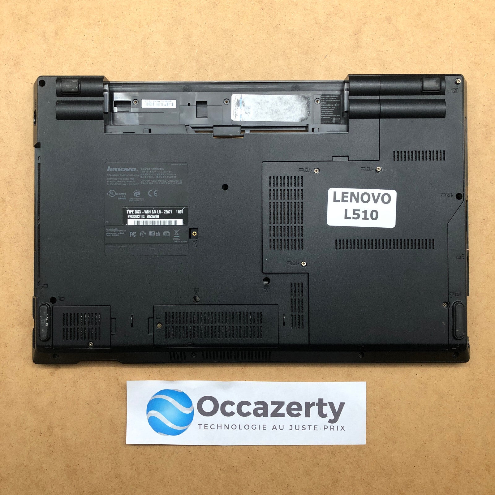 Plasturgie basse complète - Lenovo L510
