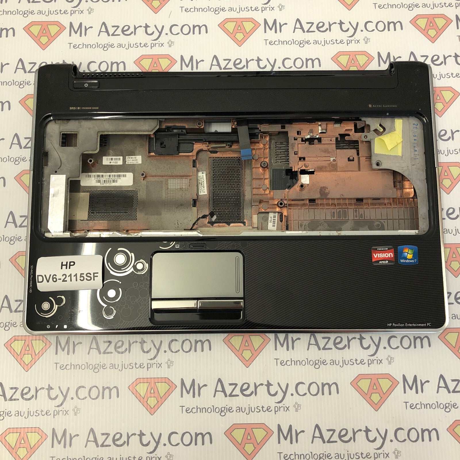 Plasturgie Basse complète - HP DV6-2115SF