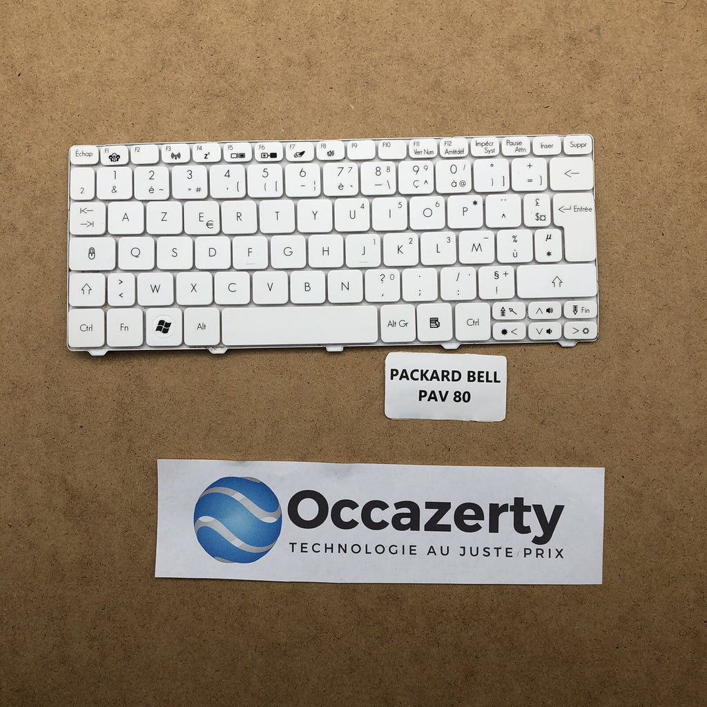Clavier azerty - Packard Bell PAV80