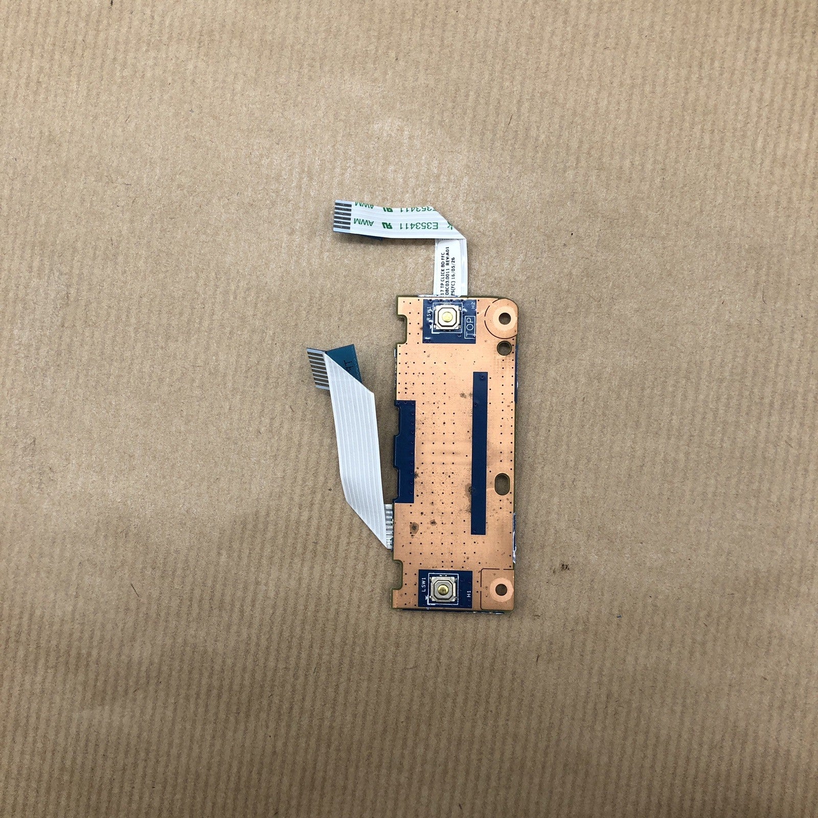 Boutons touchpad - HP 17-y012nf