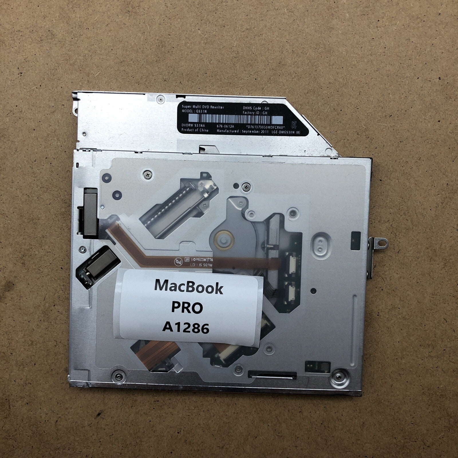 Lecteur/graveur DVD - Macbook Pro A1286