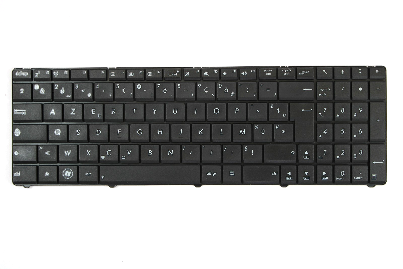 Clavier azerty - Asus K73E