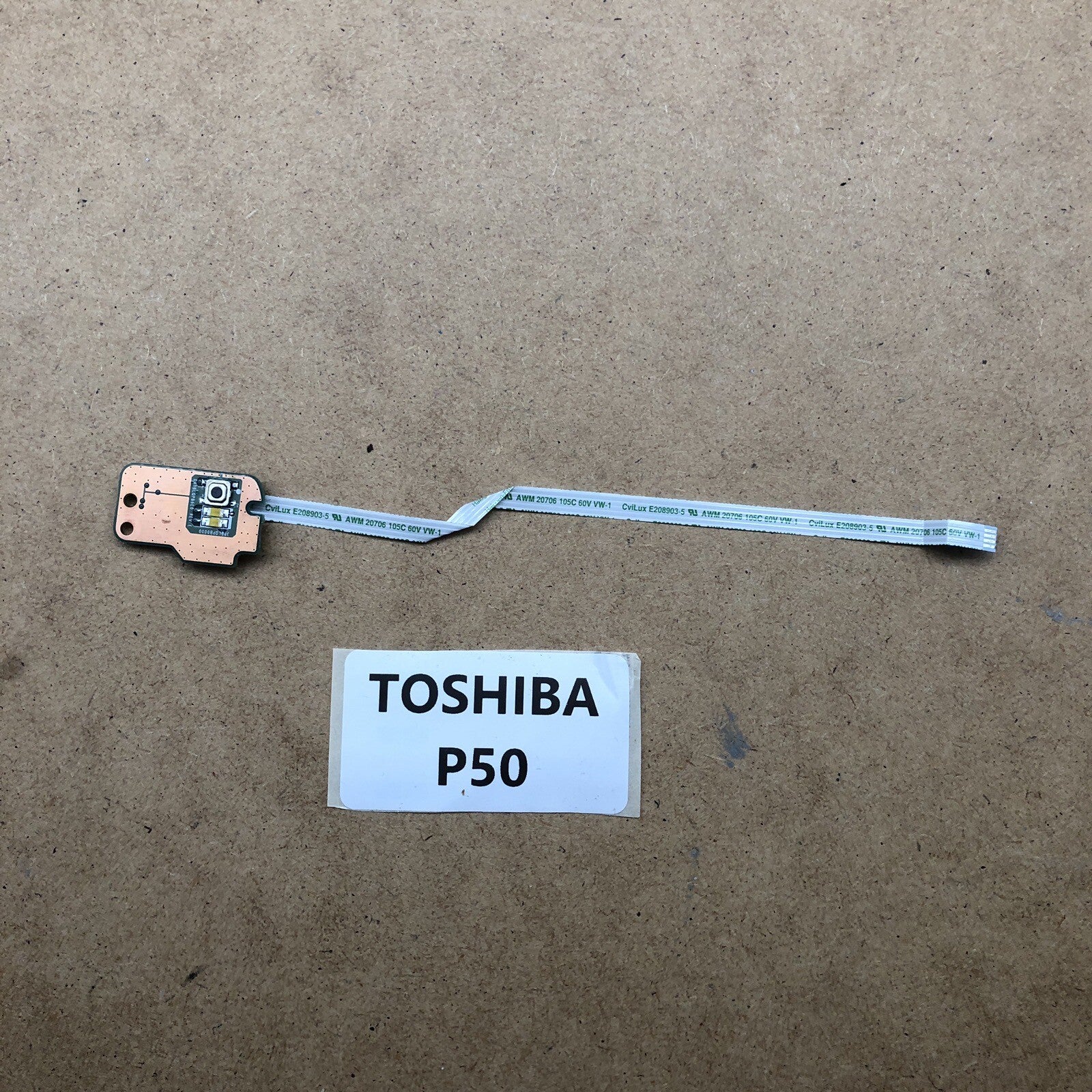 Bouton power - Toshiba Satellite P50-C-18E