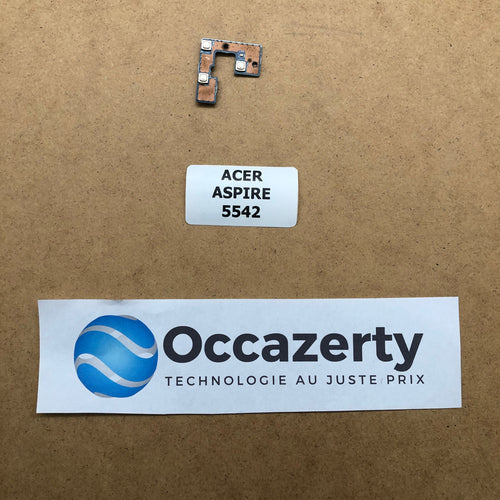 Boutons power + media - Acer Aspire 5542