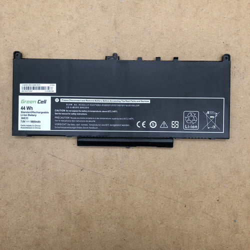 Batterie - Green Cell J60J5 - compatible Dell latitude E7270, E7470