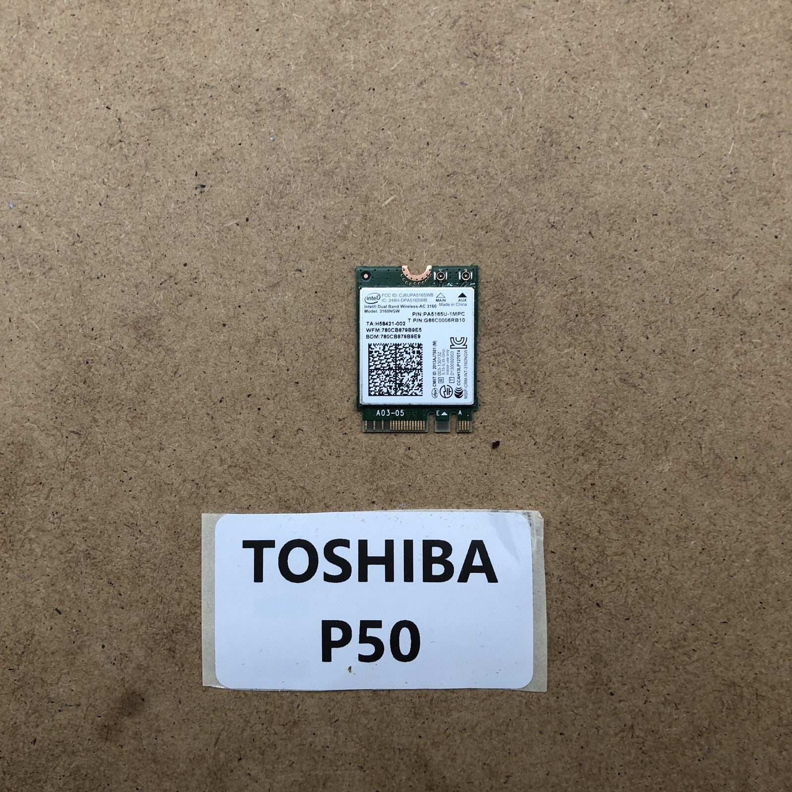 Carte wifi - Toshiba Satellite P50-C-18E