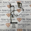 Nappe / connecteur écran + webcam - Asus X73SV-TY103V