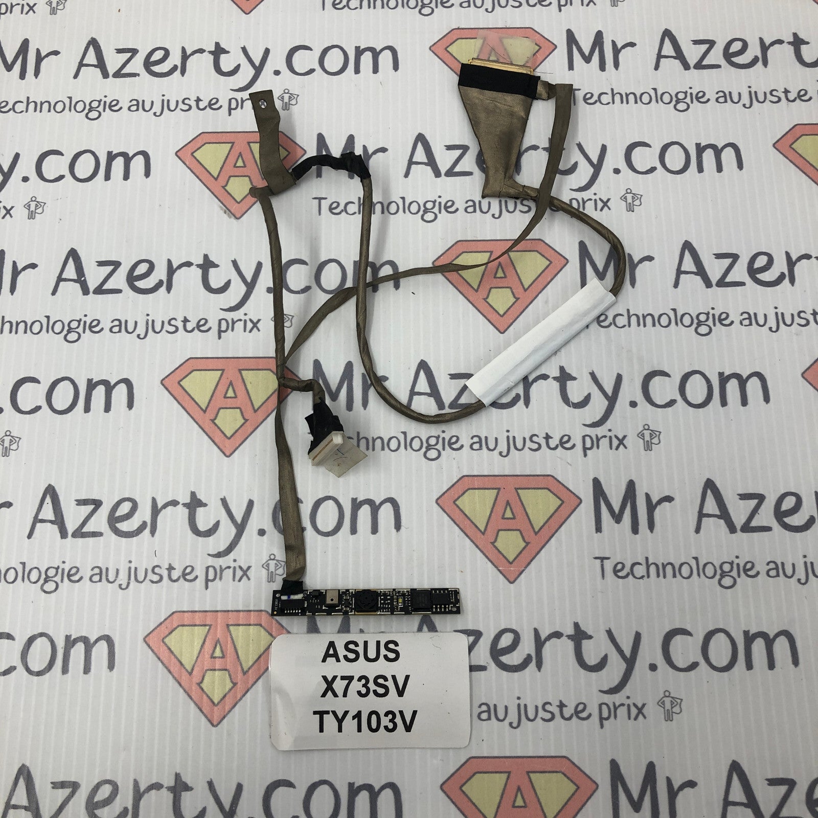 Nappe / connecteur écran + webcam - Asus X73SV-TY103V