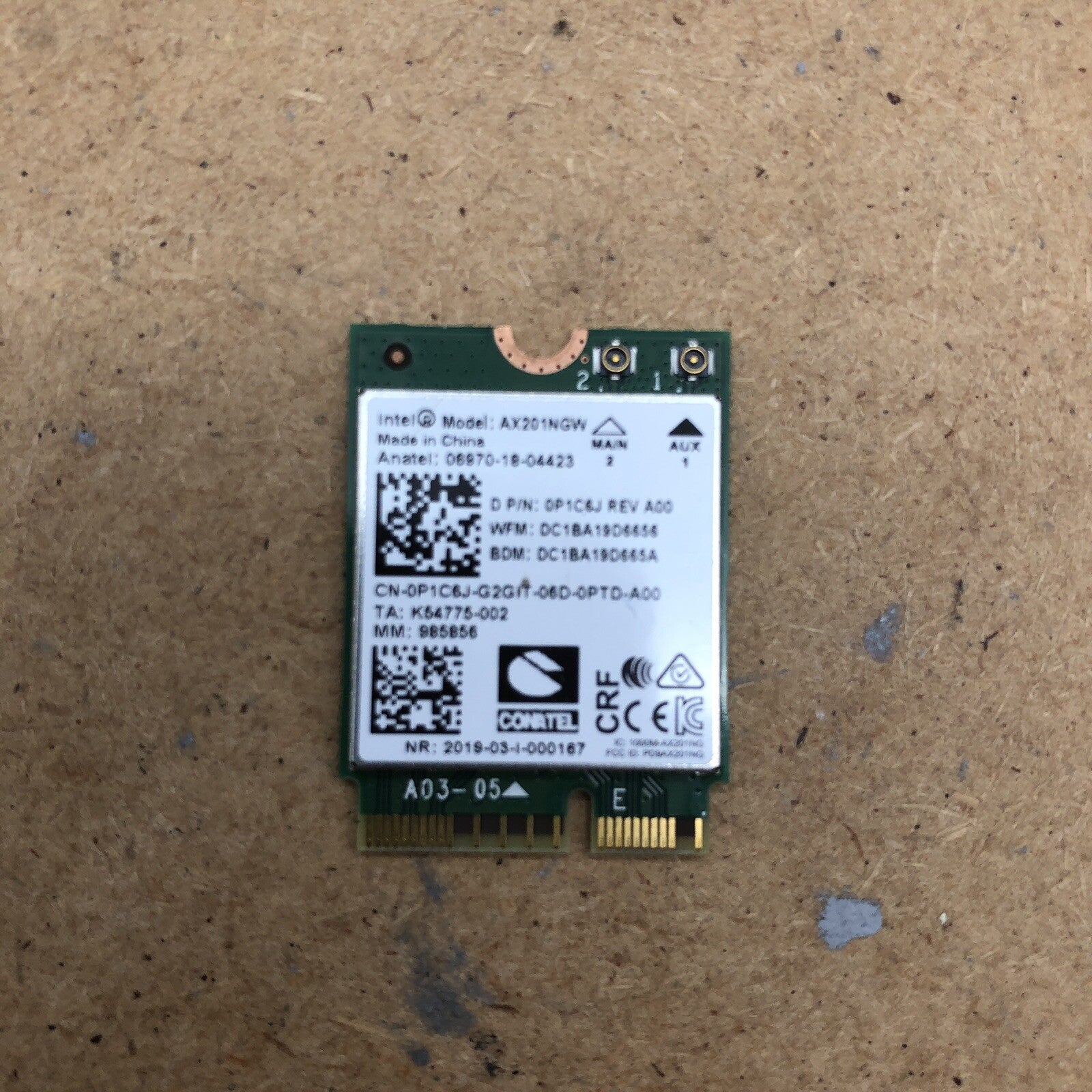 Carte wifi - DELL Latitude E5410