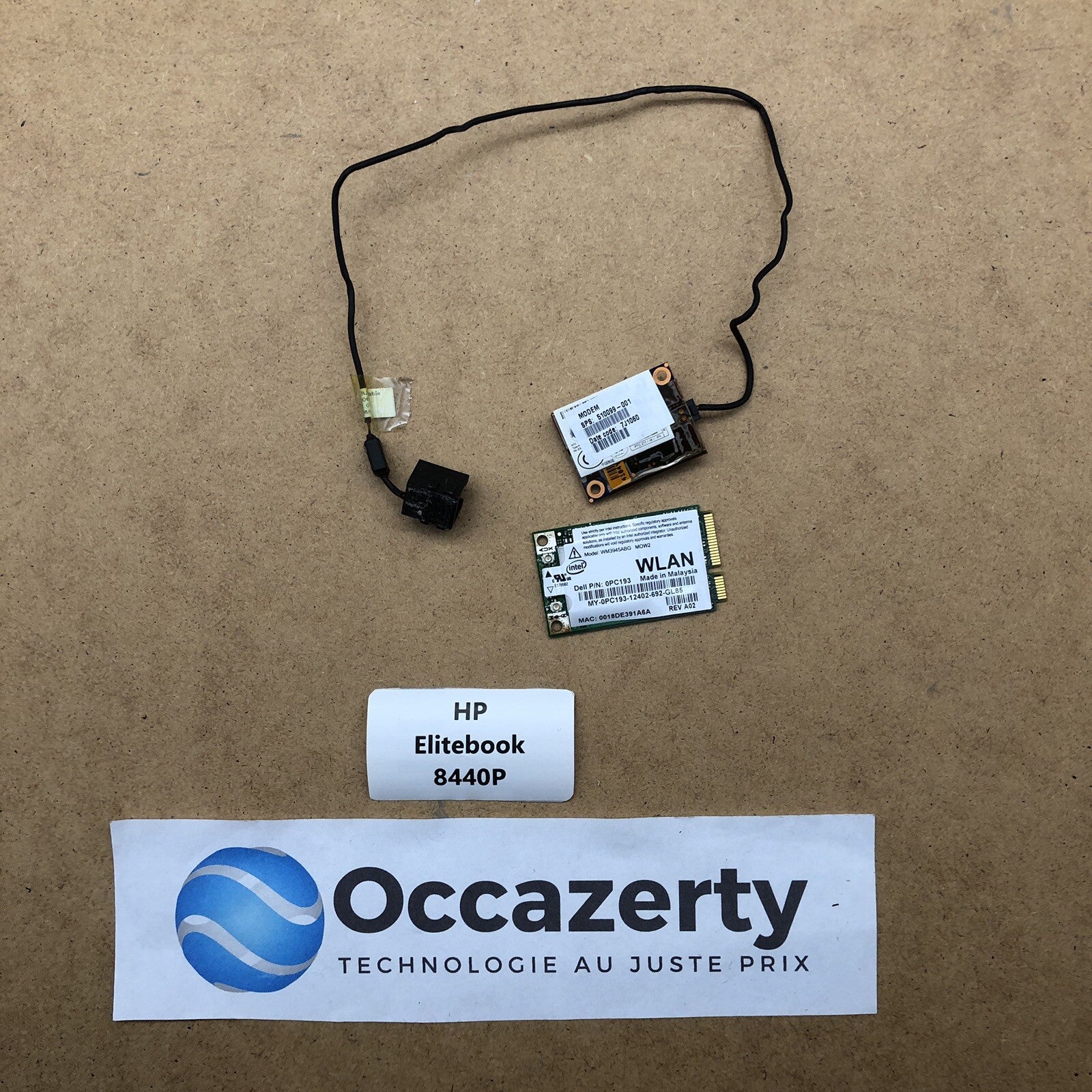 Lot port éthernet + Carte Wifi - HP Elitebook 8440P (1)