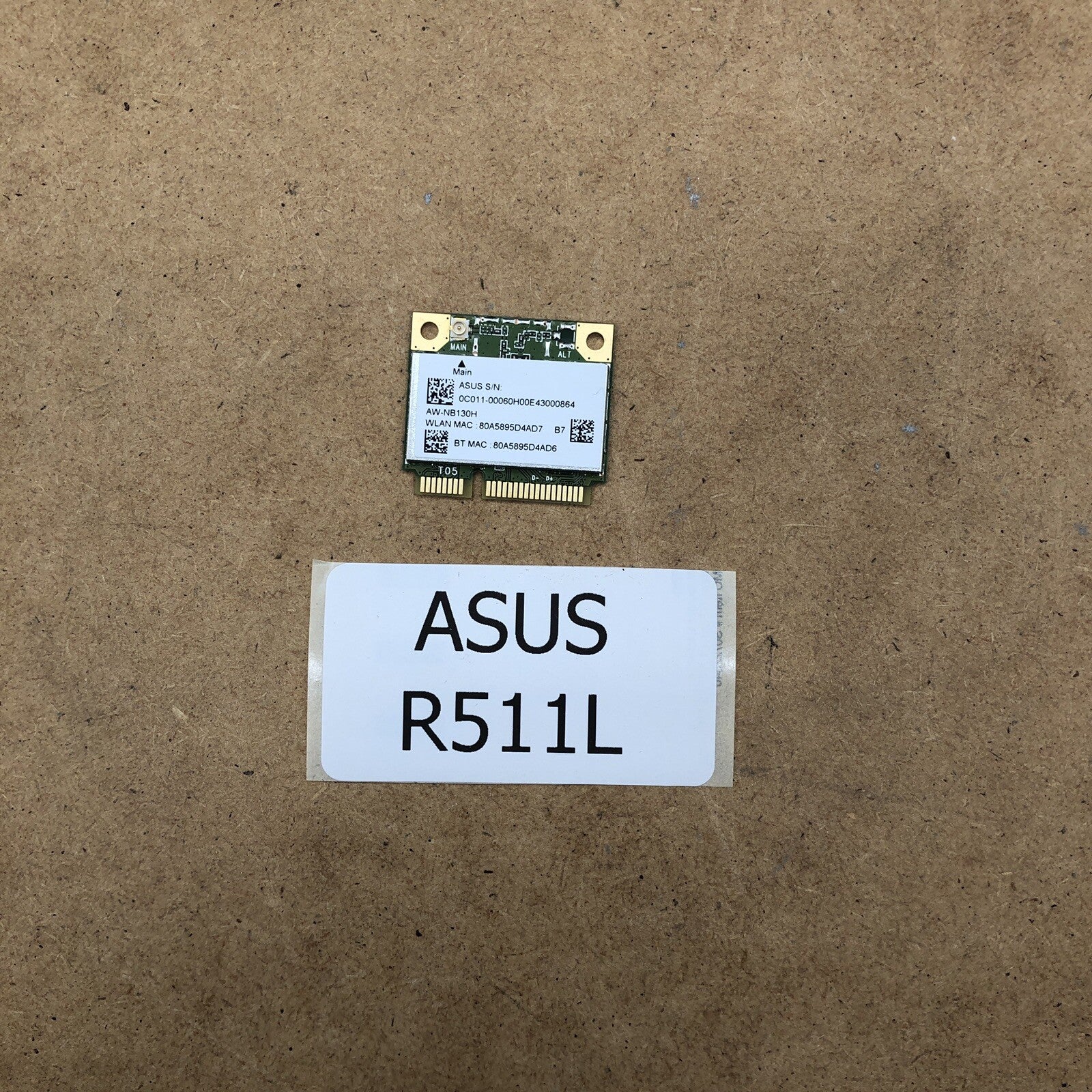 Carte wifi - Asus R511L