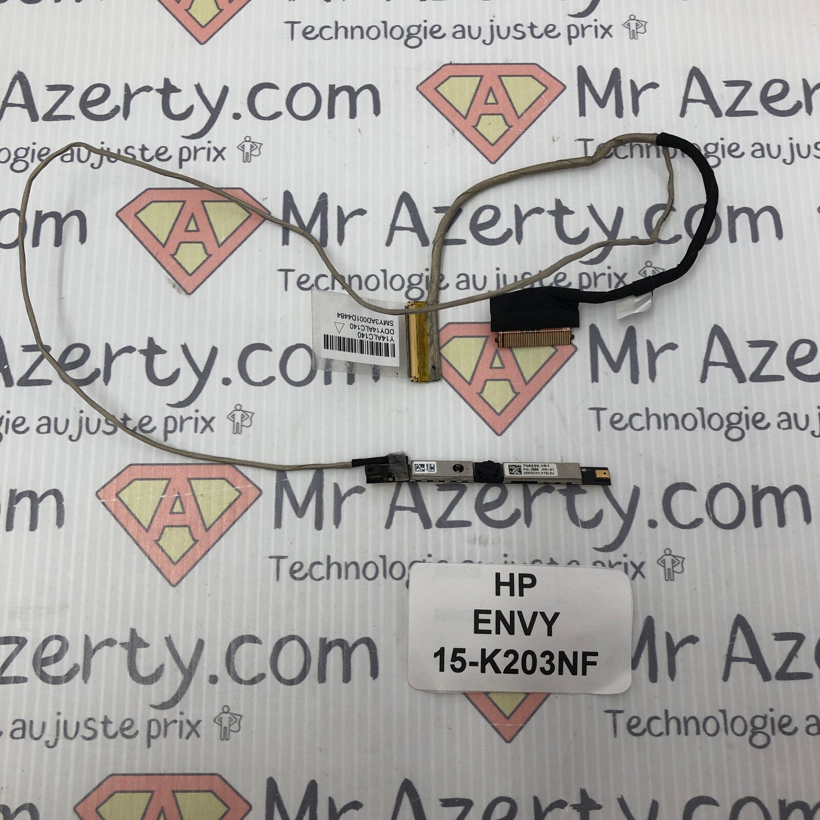 Nappe / connecteur écran + webcam - HP Envy 15-K203NF