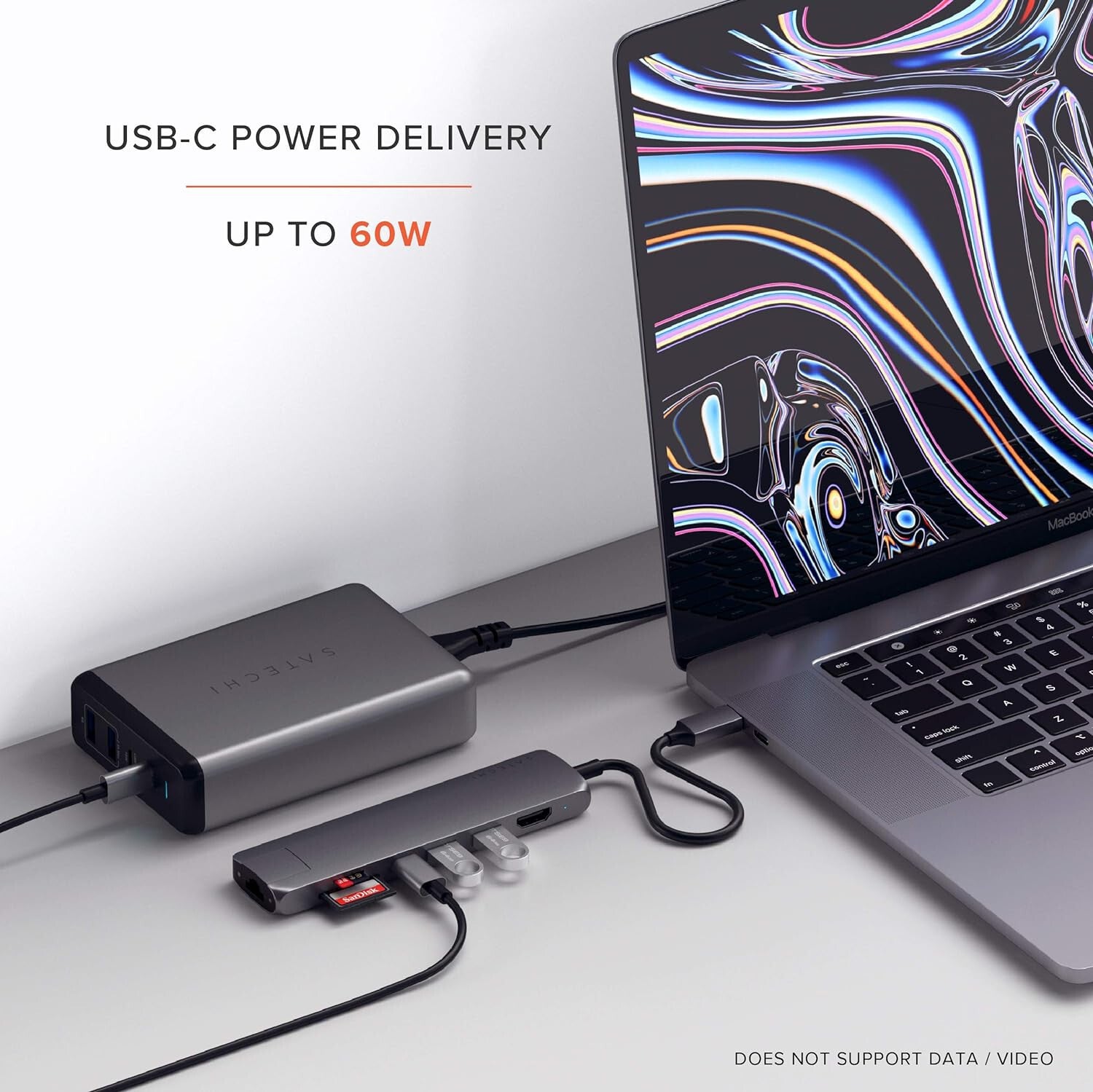 SATECHI Adaptateur Multiport USB-C Slim - NEUF