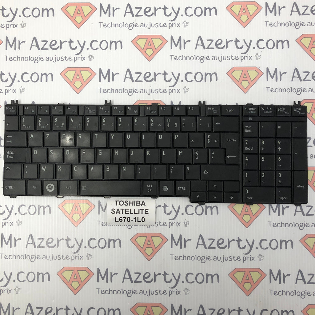 Clavier azerty - Toshiba Satellite L670-1L0
