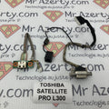 Ensemble connectique (USB - SD - LCD - webcam) - Toshiba Satellite ProL300