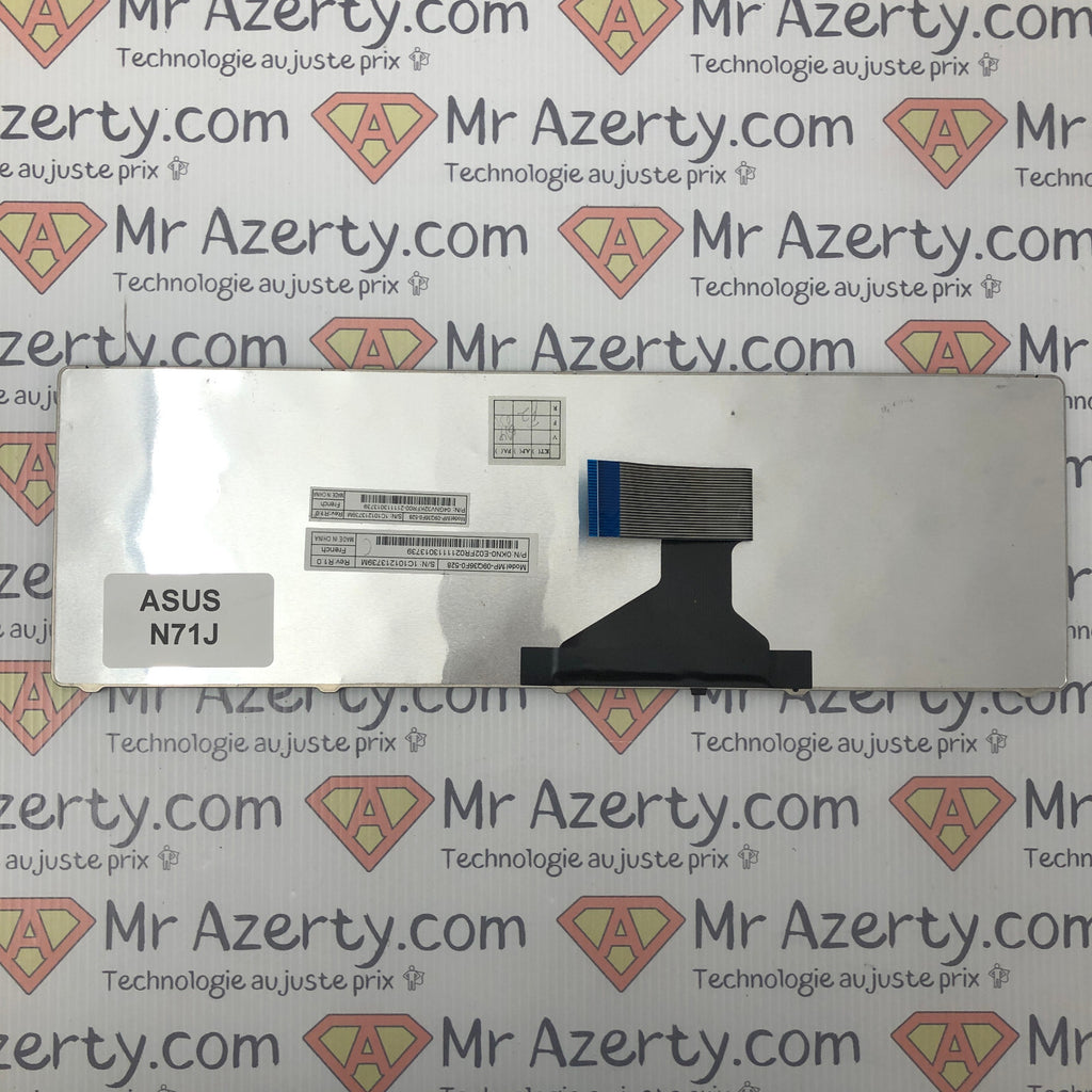 Clavier azerty - Asus N71J