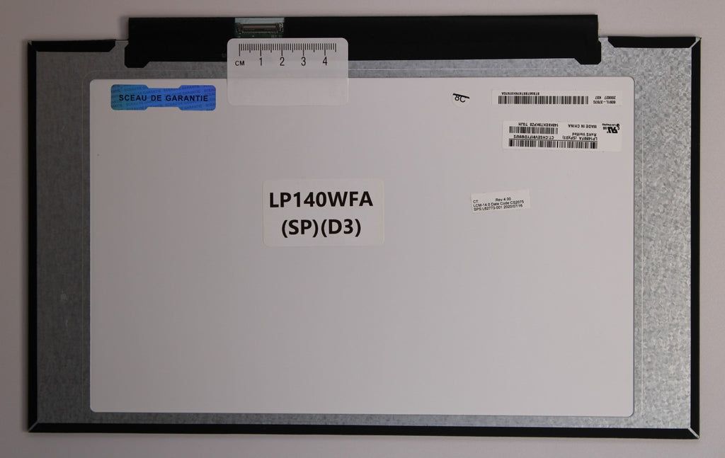 Dalle écran  type LP140WFA(SP)(D3)