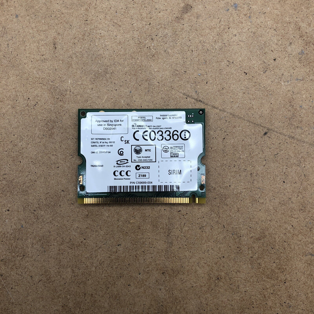 Carte wifi - HP Pavilion ze2000