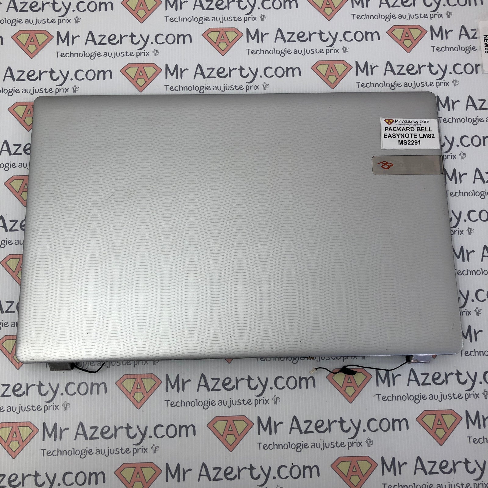 Capot complet gris - Packard Bell Easynote LM82 MS2291