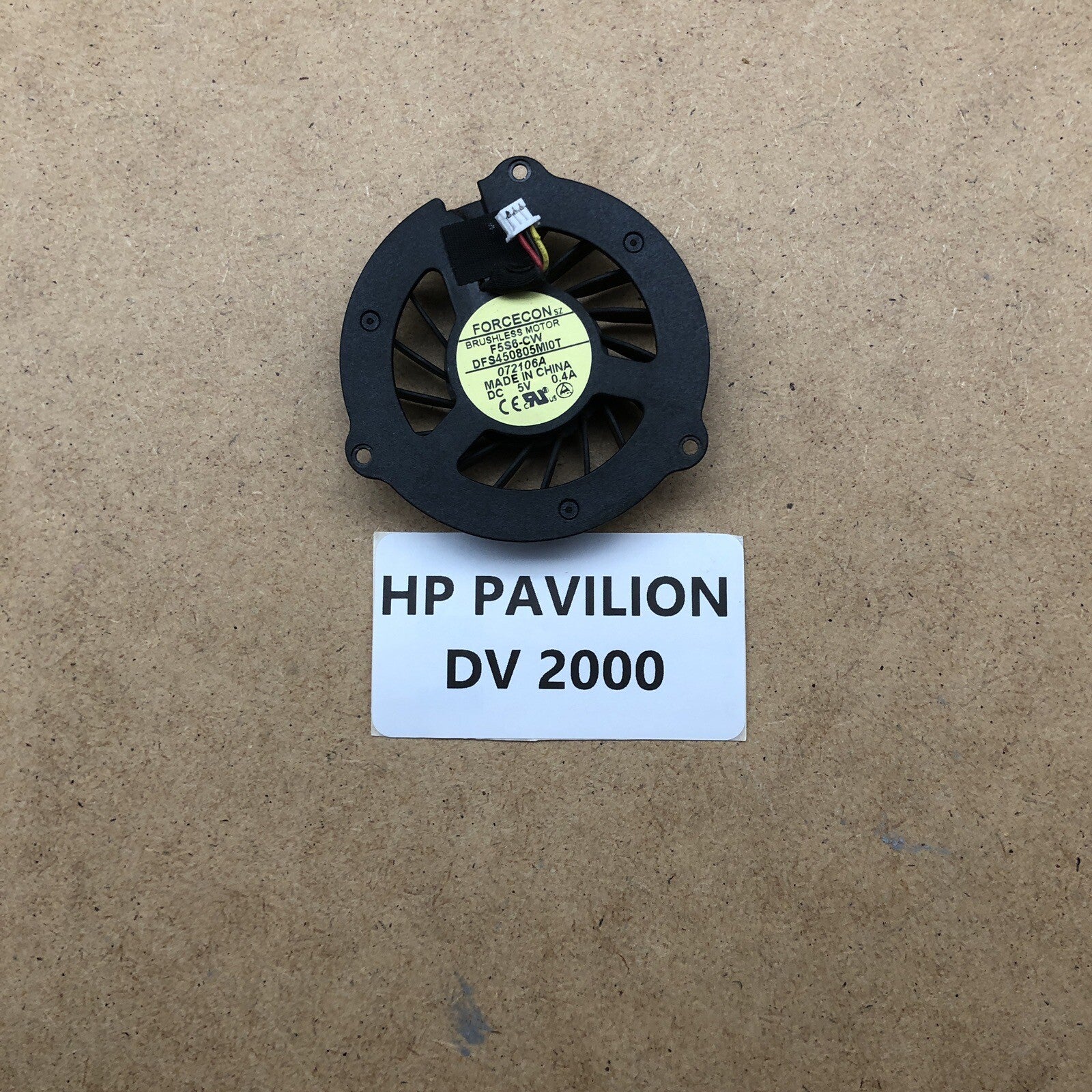 Ventilateur - HP Pavilion DV2000