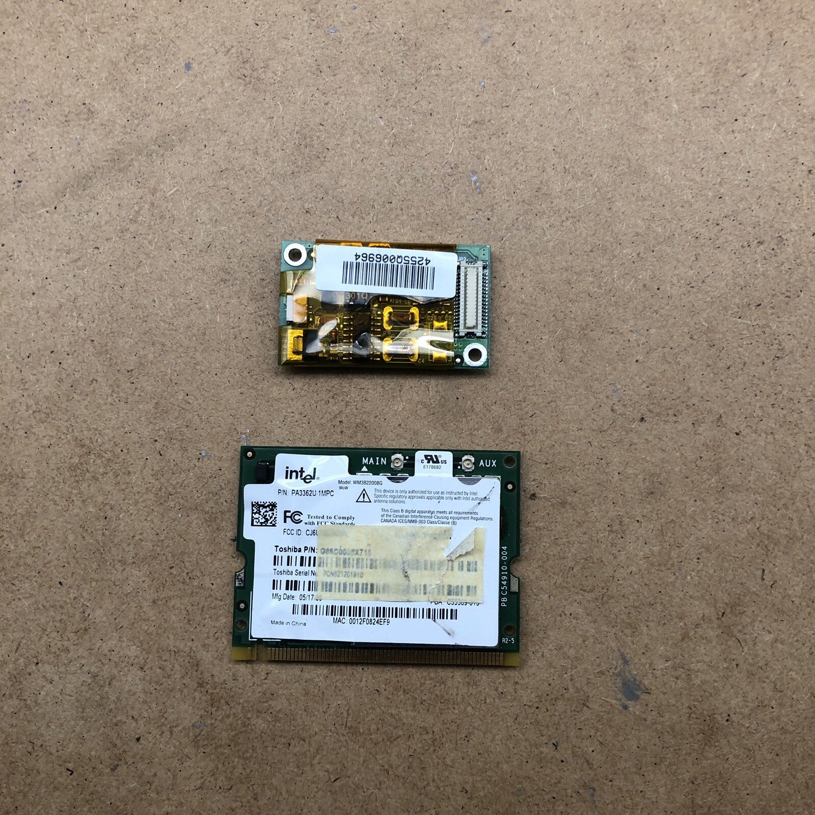Cartes réseau - Toshiba Tecra A3