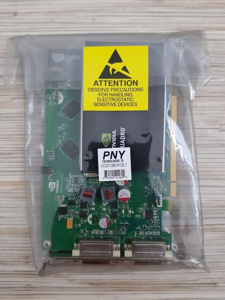 Carte Graphique PCIe Nvidia Quadro FX 380 256Mb 2 X DVI (VCQFX380-PCIE-T) - NEUF