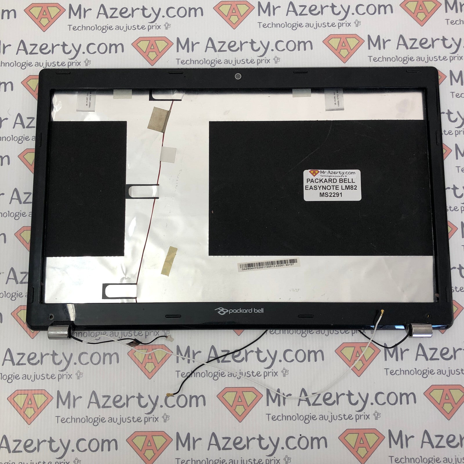 Capot complet gris - Packard Bell Easynote LM82 MS2291