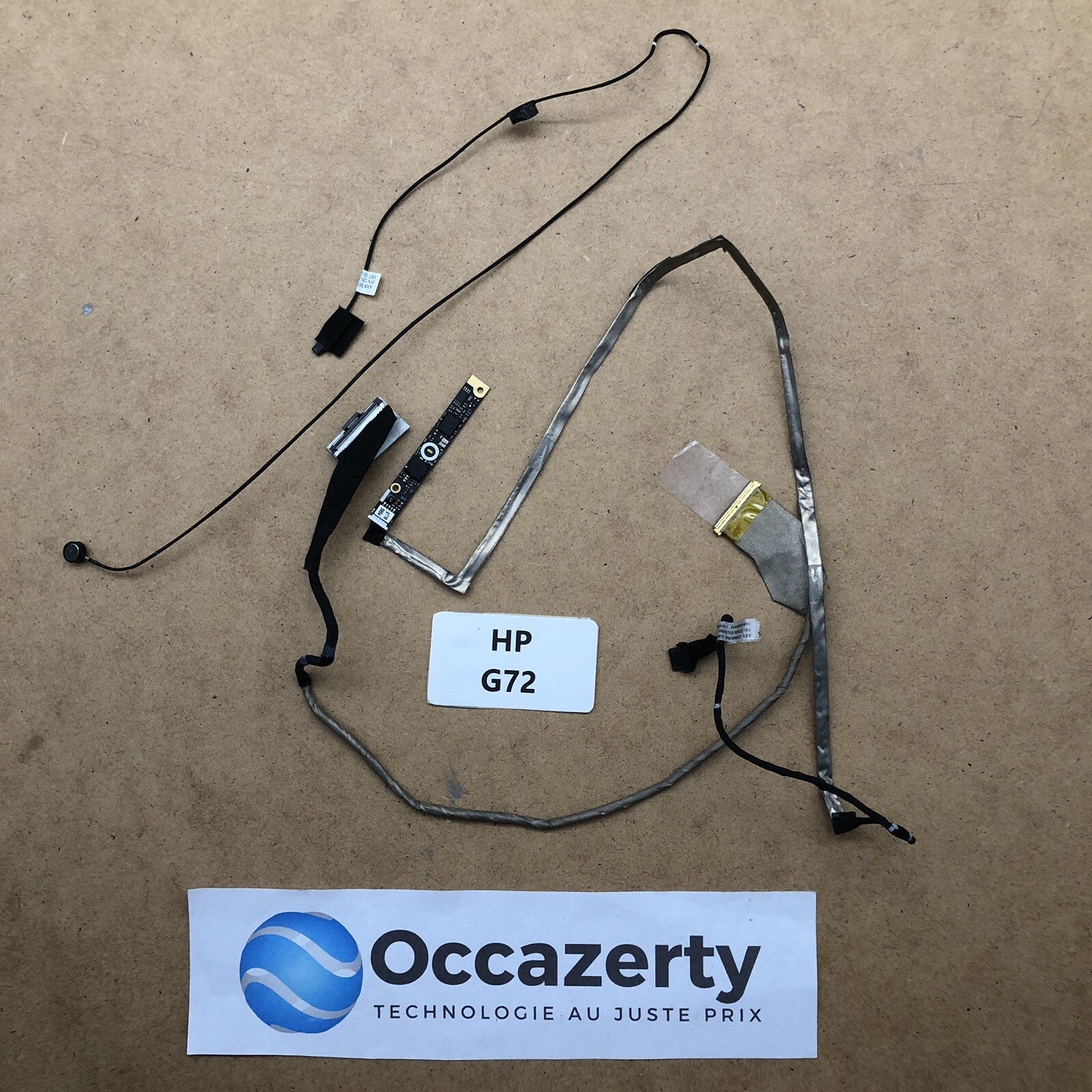 Nappe/connecteur écran + micro - HP G72